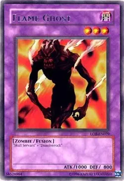 Legend of Blue Eyes White Dragon (Worldwide English) #LOB-EN029 Flame Ghost UN - Image 1