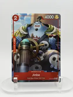 Jinbe ST21-005 Alt Art Parallel Holo Foil OP One Piece TCG NM English C - Image 1