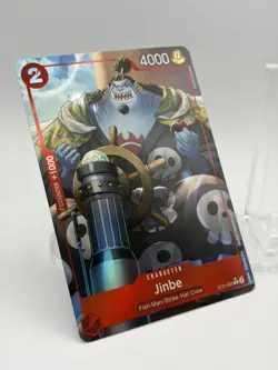 Jinbe ST21-005 Alt Art Parallel Holo Foil OP One Piece TCG NM English C - Image 2