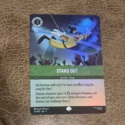 Disney Lorcana Fabled STAND OUT Epic Foil #213/204 - Image 1