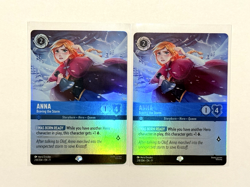 Disney Lorcana Fabled - Anna, Braving the Storm #218/204 Epic Rainbow Foil (2) - Image 3