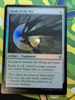 Cloak of the Bat - CLB - 307/361 - MTG - TCG Card - FOIL - Image 1