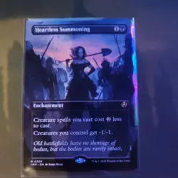 MTG Innistrad Remastered - Heartless Summoning - Borderless Rare - 0309 NM - Image 1