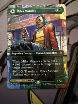 [1x] Miles Morales // Ultimate Spider-Man (0200) - Borderless Near Mint, English - Image 2