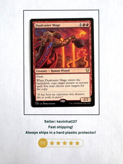 Dualcaster Mage - 1x R MTG Commander Legends M/NM, English - Image 1