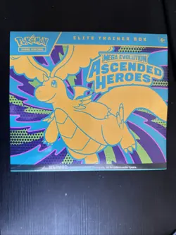 Pokemon TCG Mega Evolution Ascended Heroes Elite Trainer Box ETB | Sealed - Image 1