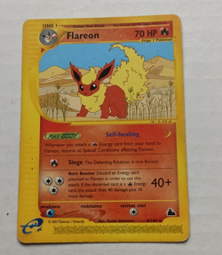Flareon 8/144 Non Holo Skyridge Pokemon Moderately Played - Image 1