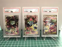 Sequential PSA 10 2025 Pokemon Mega Evolution Bulbasaur Evolution Line - Image 1