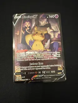 Pokemon TCG Mimikyu v Ultra Rare TG16/TG30 Brilliant Stars Holo NM - Image 1