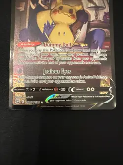 Pokemon TCG Mimikyu v Ultra Rare TG16/TG30 Brilliant Stars Holo NM - Image 5