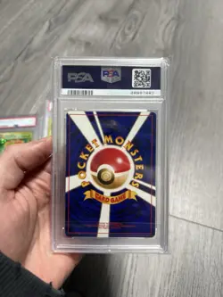 Pokemon 1996 Japanese Basic Ninetales Halo #38 PSA 9 - Image 2