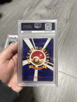 Pokemon 1996 Japanese Basic Machamp Halo #68 PSA 9 - Image 2