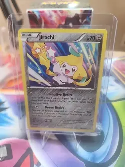 Jirachi Holo 42/108 XY Roaring Skies 2015 Pokemon TCG Card REVERSE HOLO - Image 1