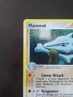 Pokemon Marowak EX FireRed & LeafGreen 7/112 Holo Rare - Image 3