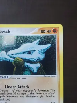 Pokemon Marowak EX FireRed & LeafGreen 7/112 Holo Rare - Image 4
