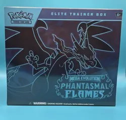 Pokemon TCG Mega Evolution Phantasmal Flames Elite Trainer Box ETB, NEW & SEALED - Image 1