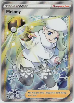 Pokemon Melony Ultra Rare SWSH10: Astral Radiance Trainer Gallery TG26/TG30 NM - Image 1