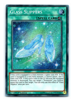 Glass Slippers - BLRR-EN011 - Secret Rare - 1st Edition - Yugioh - Image 1
