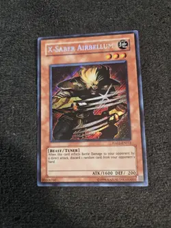 Yugioh - X-Saber Airbellum - HA01-EN011 - Unlimited edition - Secret rare - Image 1