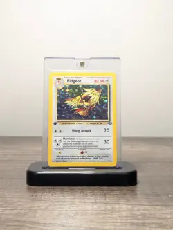 Pidgeot 1st Edition Holo Jungle Rare 8/64 WOTC Vintage Pokemon - Image 1