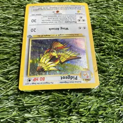 Pokemon Pidgeot 1st Edition Jungle 8/64 Holo Rare NM - Image 3
