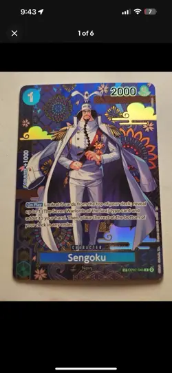 Sengoku -(OP07-046 (SP) - The Azure Sea's Seven (OP14) ENGLISH - Image 1