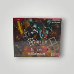 GD02 Dual Impact Gundam Card Game Booster Box – English - Image 1