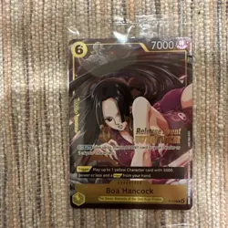 One Piece Card Game Boa Hancock- P-115 OP15 Release Event Winner Promo SEALED - Image 1