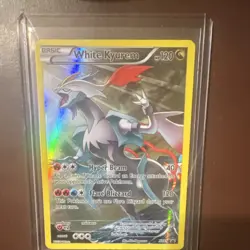 Pokemon White Kyurem Promo Full Art Holo Card XY Set XY81 120 HP English TCG - Image 1