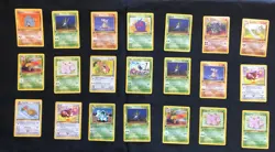 Lot Of 64 First Edition 1999 Wizard Of The Coast Pokemon Cards - Image 3