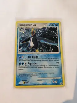 Empoleon 4/130 HOLO RARE Pokemon Diamond & Pearl -Pokemon TCG - LP/MP 2007 - Image 1