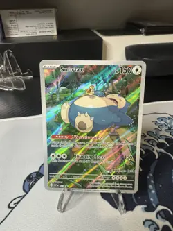 Snorlax SVP 051 Pokemon TCG Scarlet &Violet 151 Pokemon Center Stamped Promo - Image 2