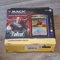*German* Magic The Gathering Fallout - Beyond The Multiverse Commander Deck - Image 1