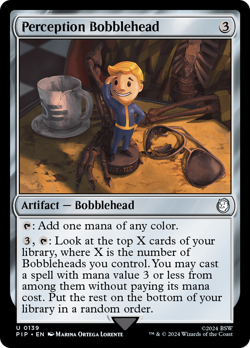 Perception Bobblehead [Fallout] Magic MTG - Image 1