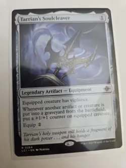 mtg, Tarrian's Soulcleaver The Lost Caverns of Ixalan Regular NM - Image 1