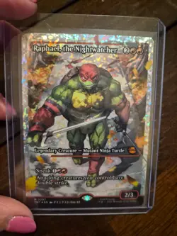 Raphael, the Nightwatcher (Showcase) (Fracture Foil) Teenage Mutant Ninja... - Image 1