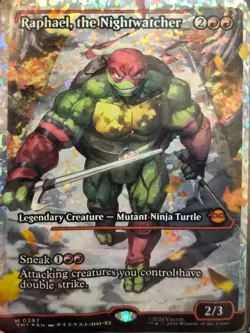 Raphael, the Nightwatcher (Showcase) (Fracture Foil) Teenage Mutant Ninja... - Image 2