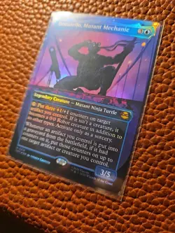 MTG: Donatello, Mutant Mechanic (Borderless) Teenage Mutant Ninja Turtles Foil - Image 2