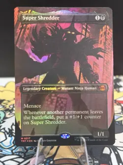 MTG: TMNT - Super Shredder (Borderless) Foil M 0286 - Image 1