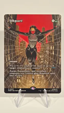 Silkguard (Borderless) Marvel Universe Eternal-Legal Regular - Image 1