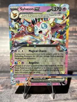 Sylveon ex 086/191 - Pokemon TCG Surging Sparks Double Rare Holo Foil NM - Image 1
