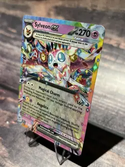 Sylveon ex 086/191 - Pokemon TCG Surging Sparks Double Rare Holo Foil NM - Image 3