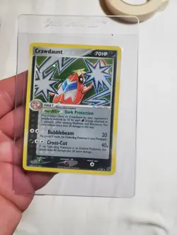Pokemon TCG Crawdaunt 6/107 Deoxys Holo Foil LP - Image 1