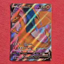 Pokemon Champion's Path Elite ETB: Charizard V SWSH050 Promo - NM - Image 1