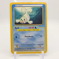 Seel #f11 Pokemon Funskool Holographic Holo RARE 2004 TCG India - Image 1