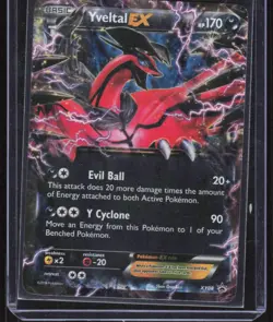 Pokemon TCG Yveltal Ex #XY08 Promo Ultra Rare Holo 2014 XY - Image 1