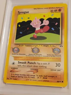 Tyrogue - Pokemon Neo Discovery #66 - Gem Mint PSA 10 - Image 3
