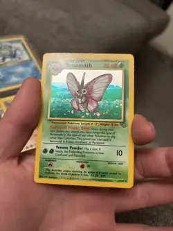 1999 POKEMON JUNGLE #13/64 VENOMOTH HOLO RARE - Image 1