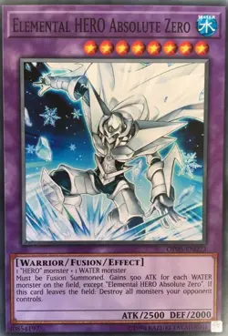 Elemental HERO Absolute Zero OP05-EN023 OTS Tournament Pack 5 Unlimited - Image 1