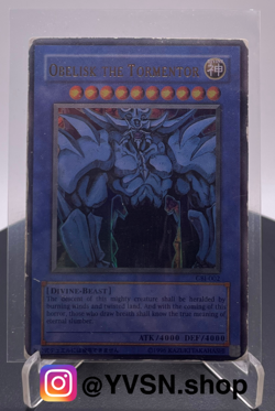 Yugioh! Obelisk The Tormentor GBI-002 Secret Rare Unlimited *see description* - Image 1